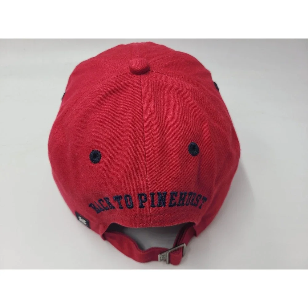 Vintage 2005 US Open Pinehurst No 2 Strapback Adjustable Golf‎ Hat Cap Men Red